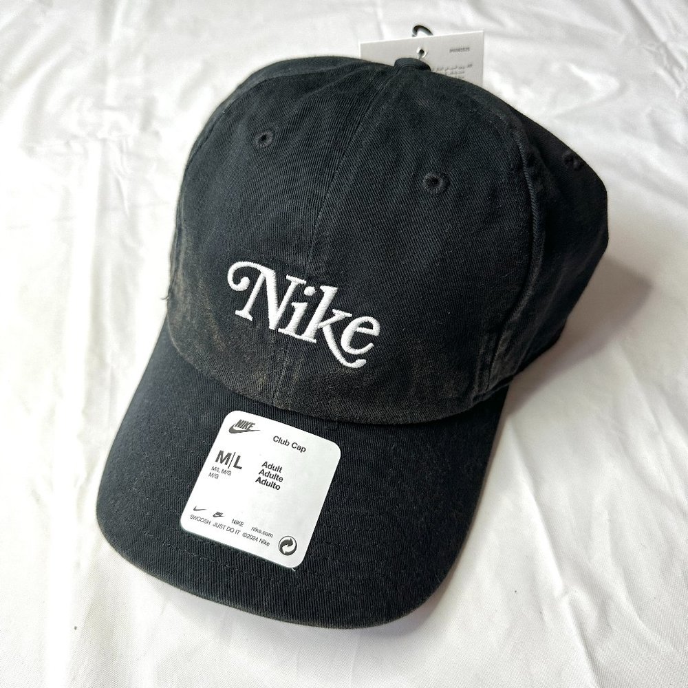 Nike Men's Dri-FIT Train Swoosh Cotton Cap Athletic Sport Streetwear Adjust Hat